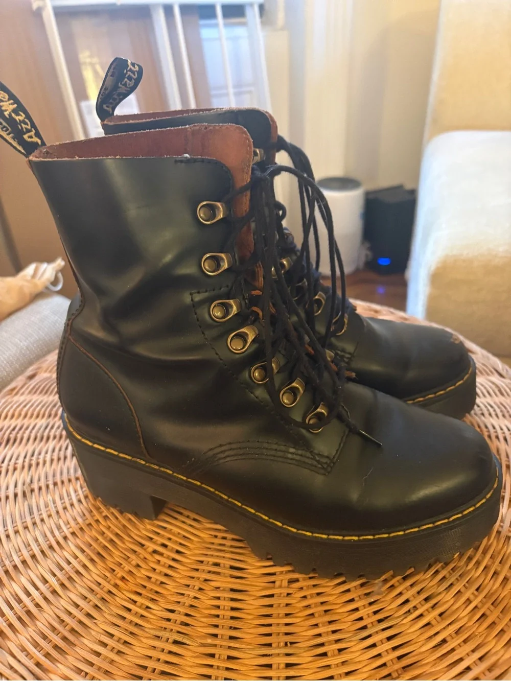 Dr. Martens Leona Temperly Boot, Size 8 - Picture 5 of 7